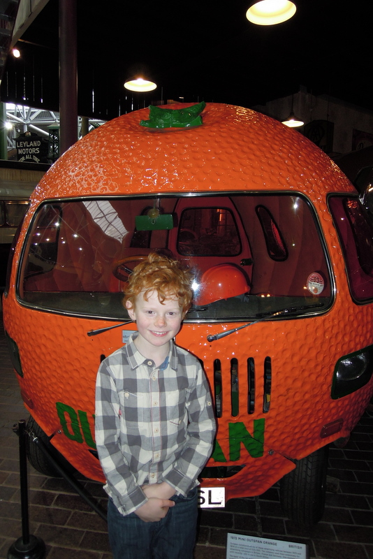 Beaulieu Outspan novelty car