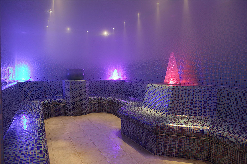 crystal steam room