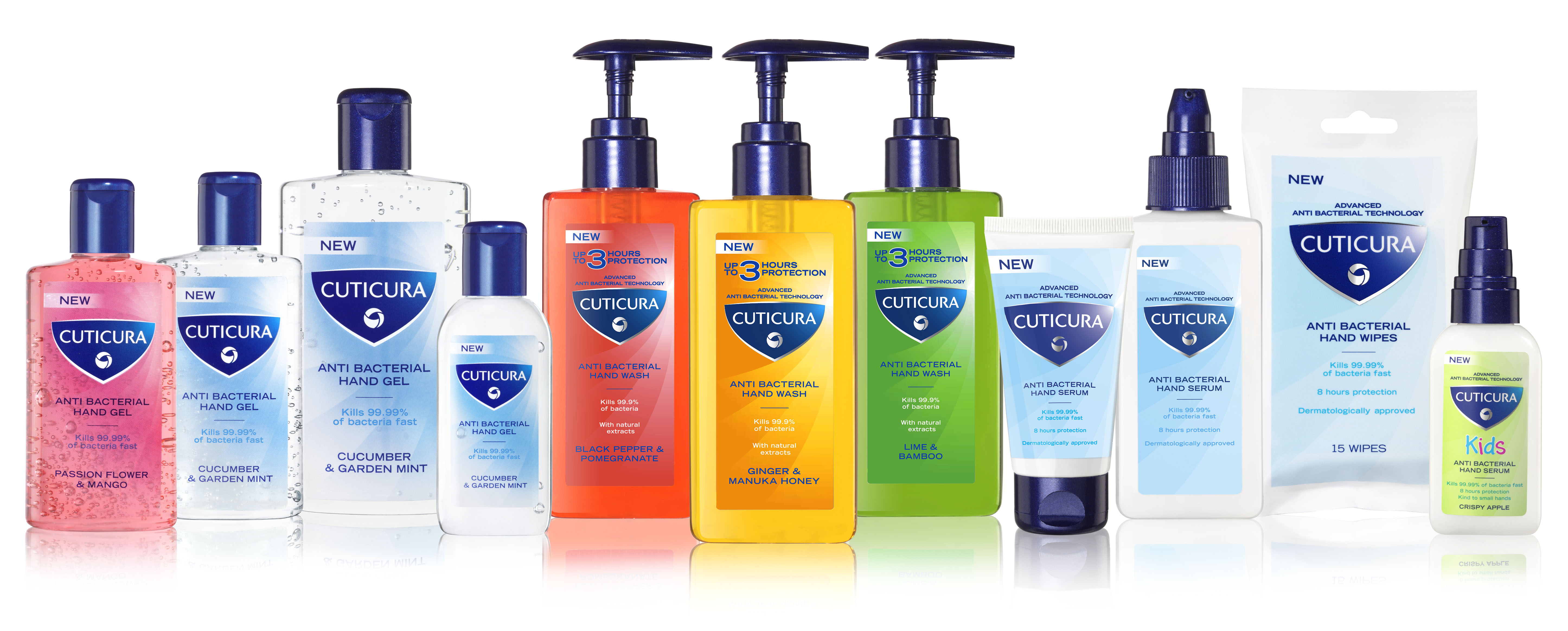 Cuticura Anti Bacterial Ranges