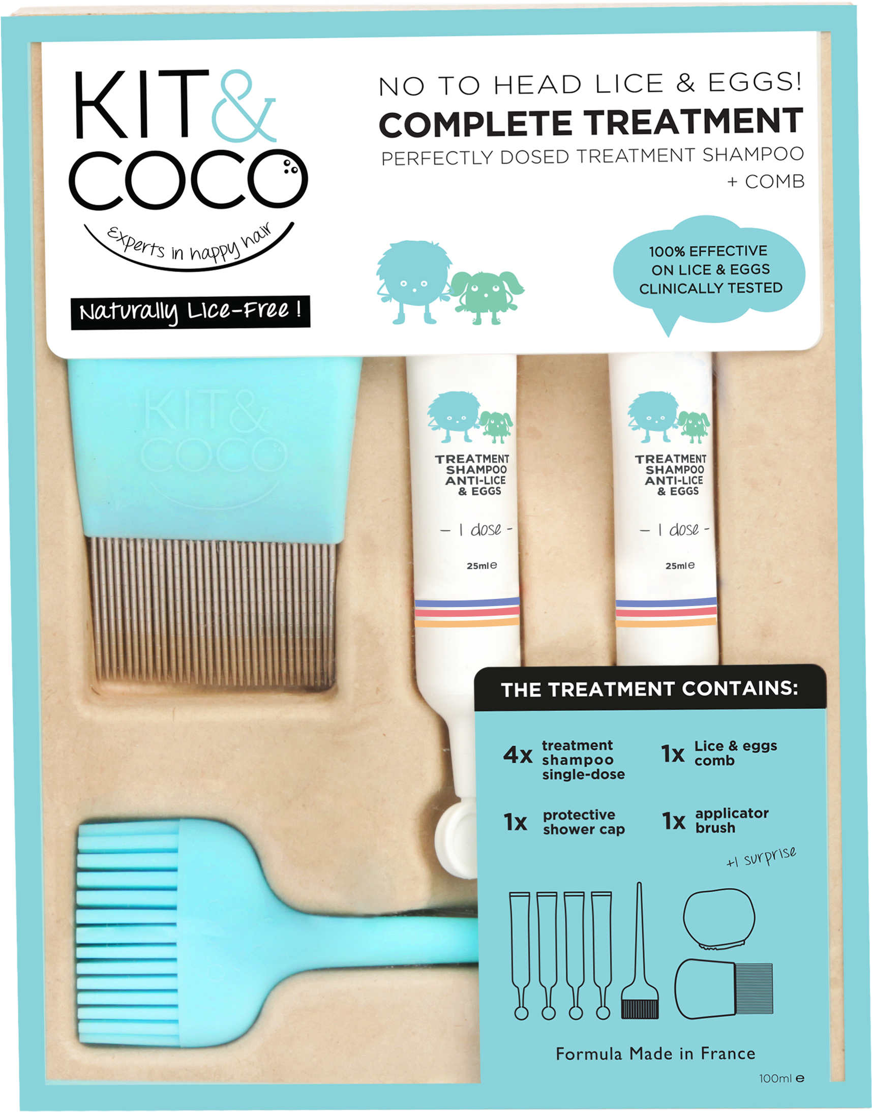 Kit & Coco No to Head Lice & Eggs