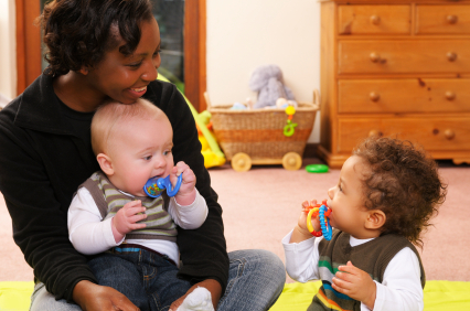 children in nursery