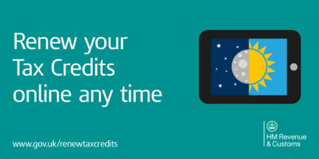 HMRC Renewing Tax Credits