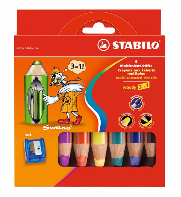 STABILO Woody 3-in-1